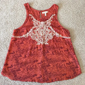 Anthropologie tank sz sm